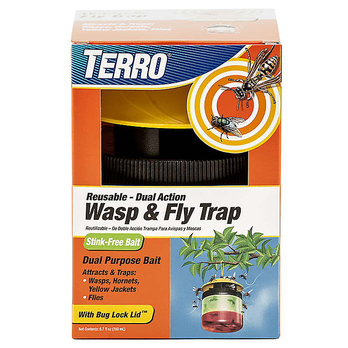 TERRO Reusable Fly & Wasp Trap - Large